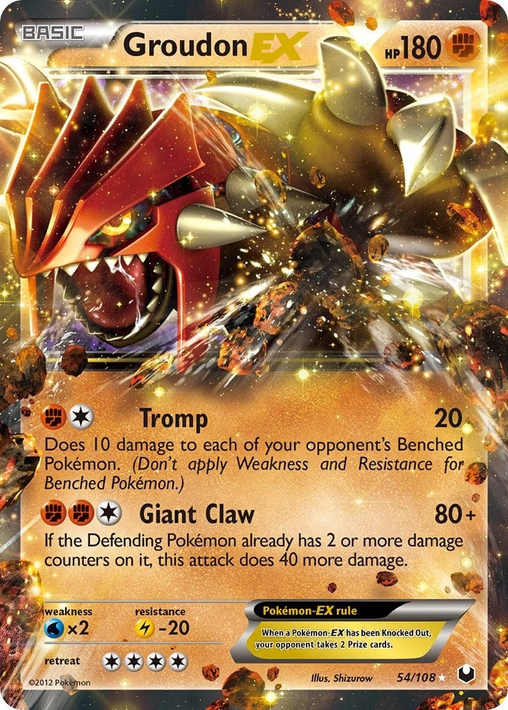Groudon EX (54/108) [DEX]
