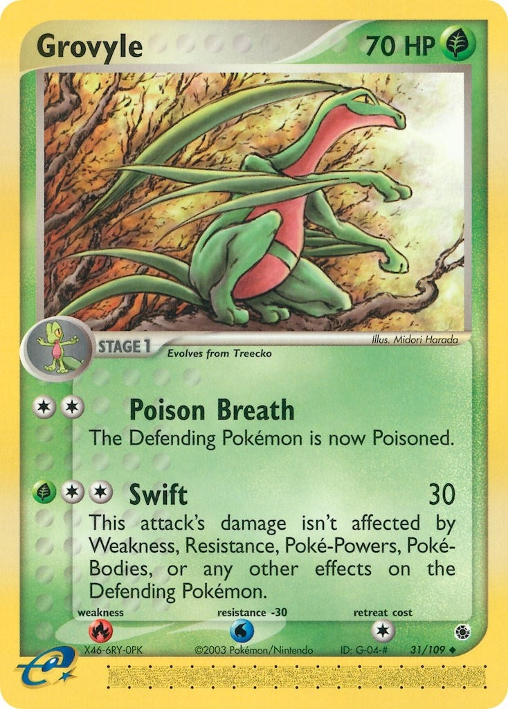 Grovyle 31 109 (31/109) [RS]