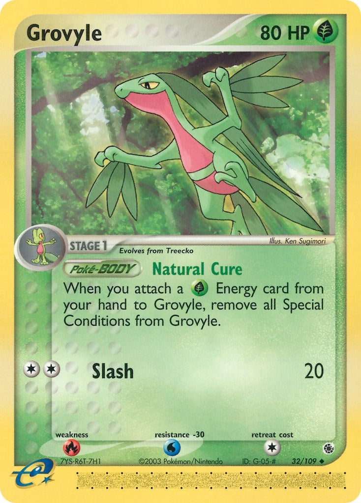 Grovyle 32 109 (32/109) [RS]