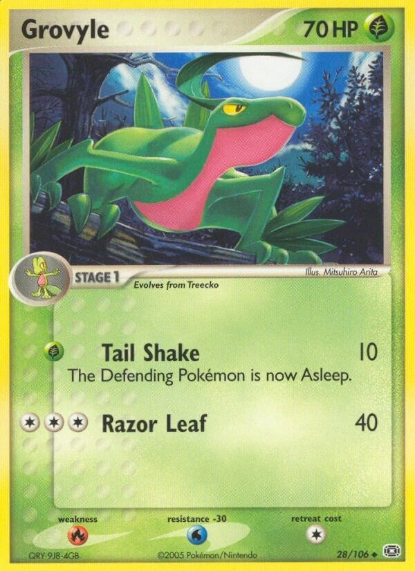 Grovyle (28/106) [EM]