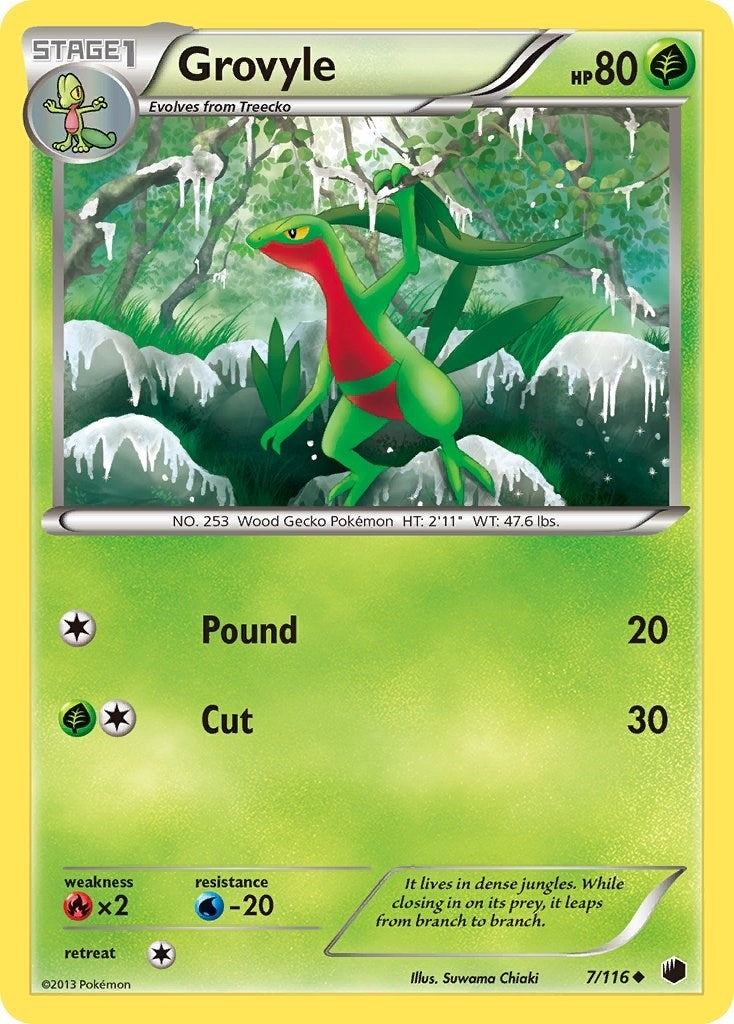 Grovyle (7/116) [PLF]
