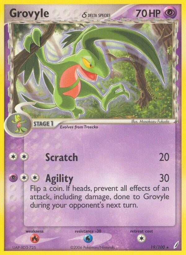 Grovyle Delta Species (19/100) [CG]