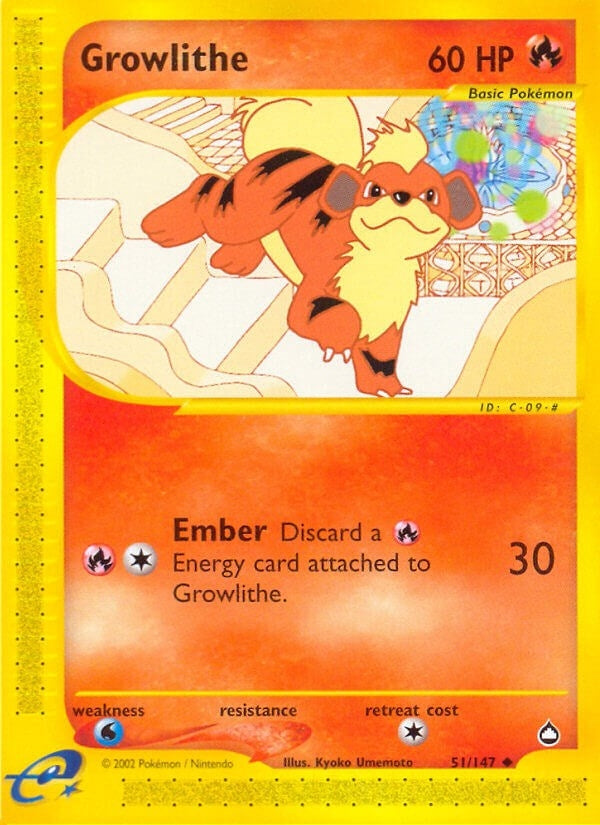 Growlithe 51 (051/147) [AQ]