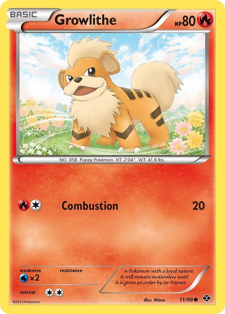 Growlithe 11 (11/99) [NXD]