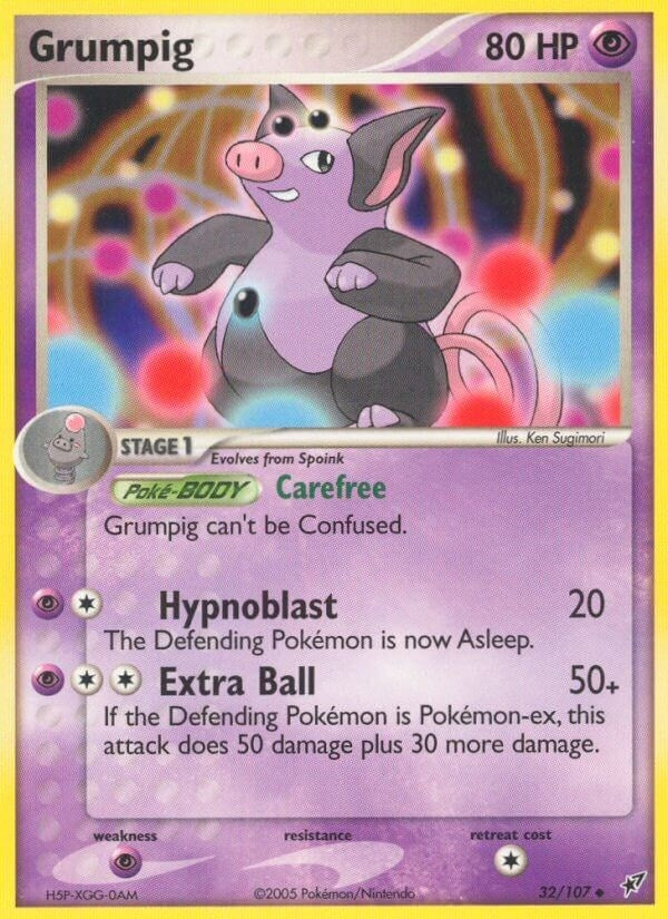 Grumpig (32/107) [DX]