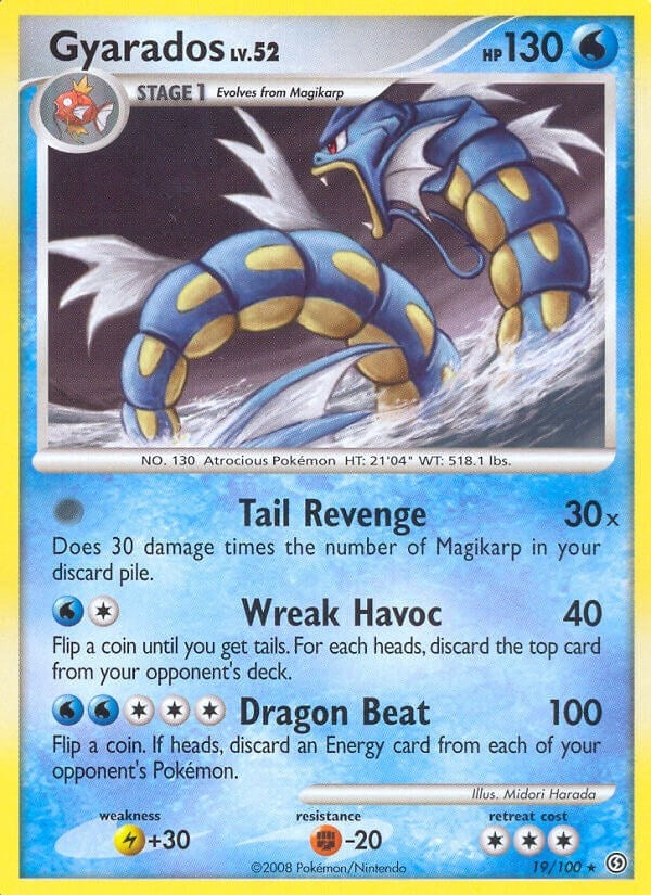 Gyarados (19/100) [SF]