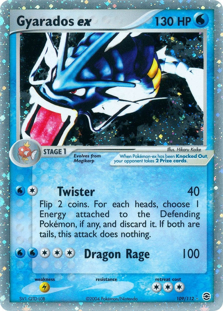 Gyarados ex (109/112) [RG]
