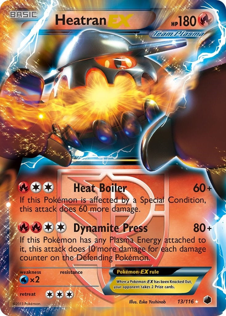 Heatran EX Team Plasma (13/116) [PLF]