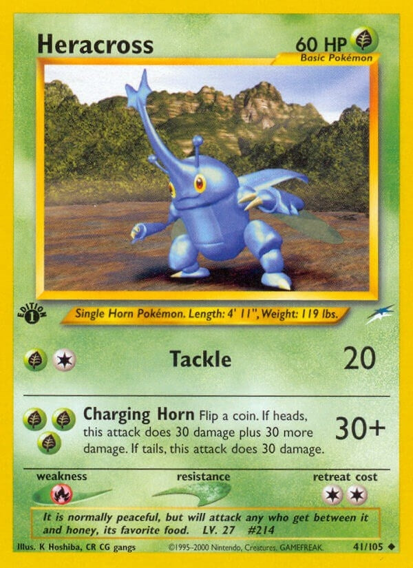 Heracross (041/105) (Neo Destiny)