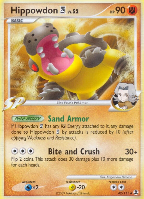 Hippowdon E4 (42/111) [RR]