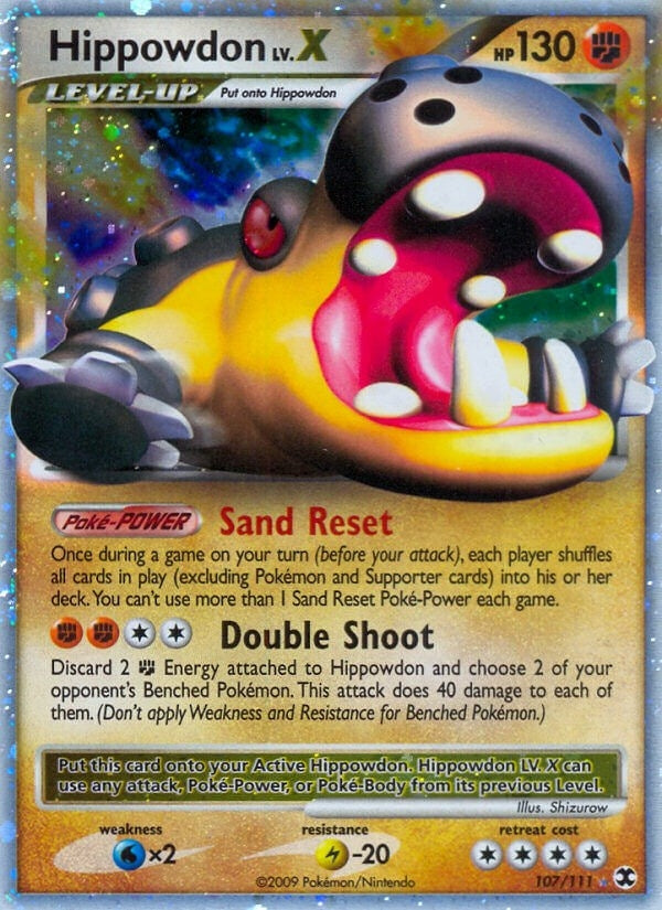 Hippowdon LvX (107/111) [RR]