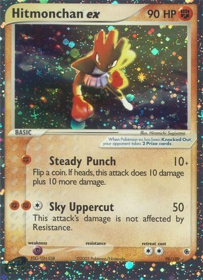 Hitmonchan ex (98/109) [RS]