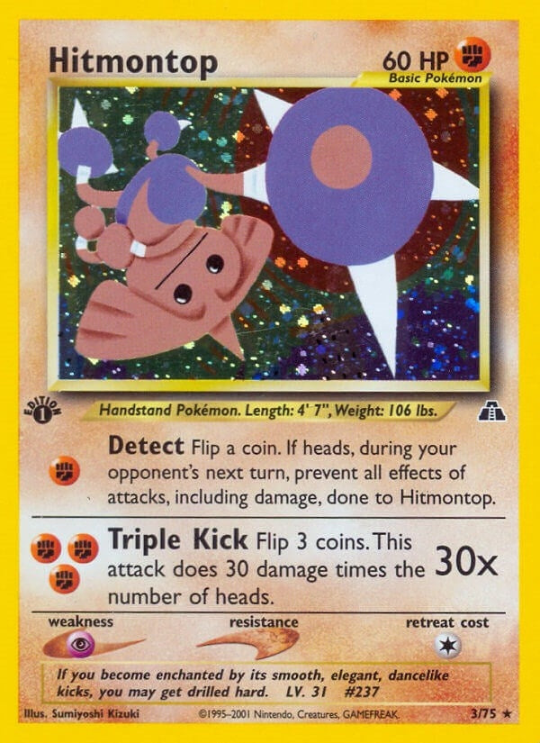Hitmontop 3 (03/75) [N2]