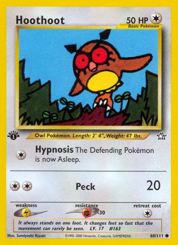 Hoothoot (060/111) (Neo Genesis)