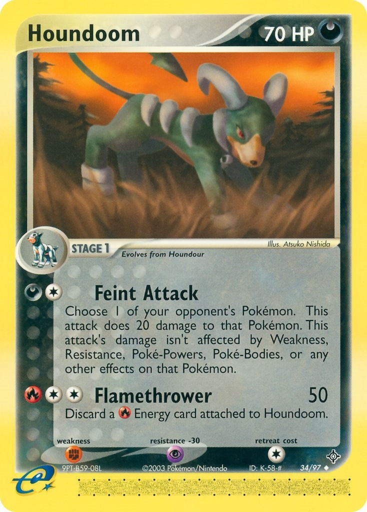 Houndoom (34/97) [DR]