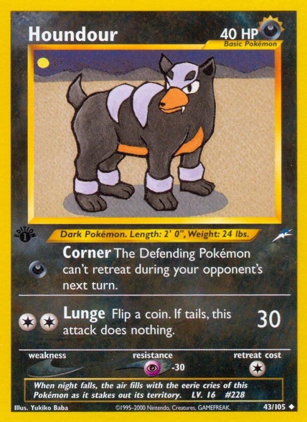 Houndour (043/105) (Neo Destiny)