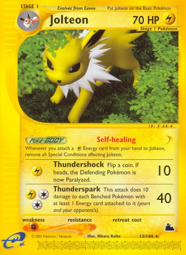 Jolteon (13) (013/144) (Skyridge)
