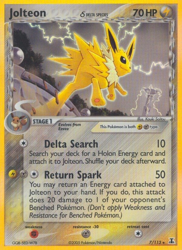 Jolteon Delta Species (7/113) [DS]