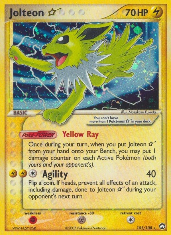 Jolteon Star (101/108) [PK]