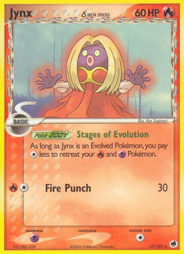 Jynx Delta Species (17/101) [DF]