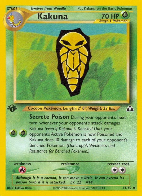 Kakuna (41/75) (Neo Discovery)