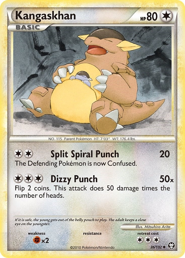 Kangaskhan (36/102) [TM]
