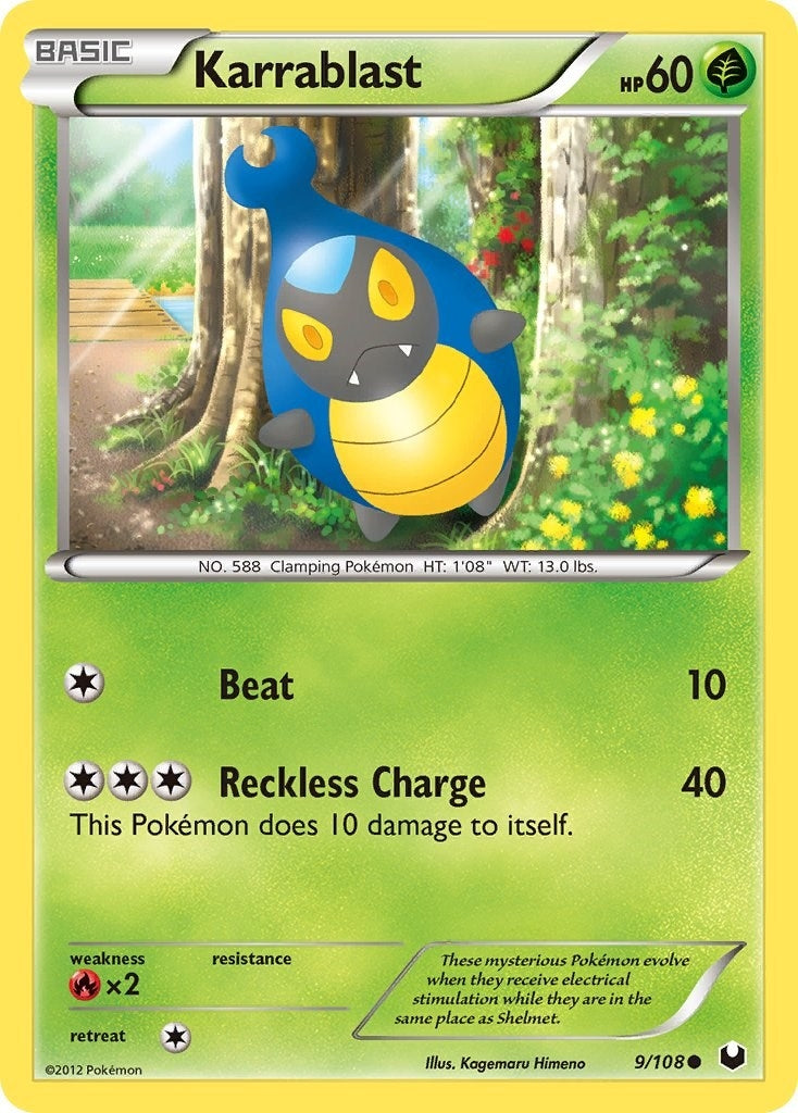 Karrablast (9/108) [DEX]