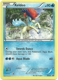 Keldeo BW60 Tinsel Holo (BW60) [PR]