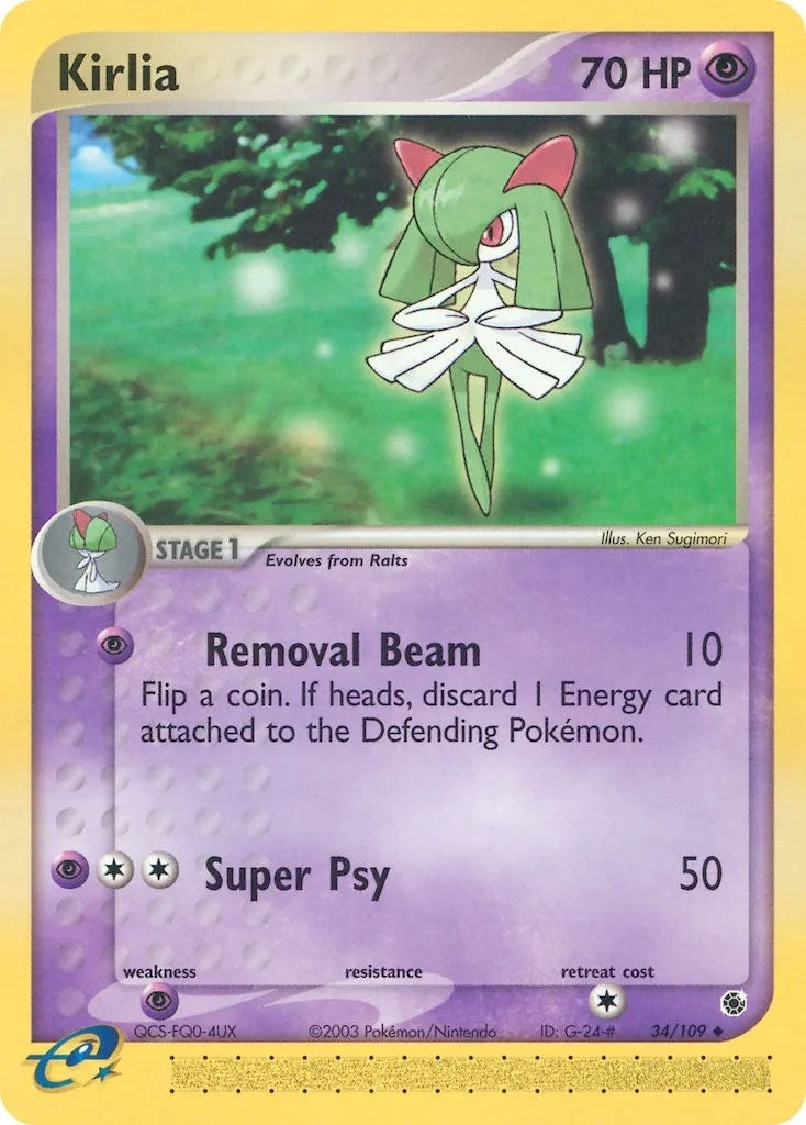 Kirlia 34 109 (34/109) [RS]