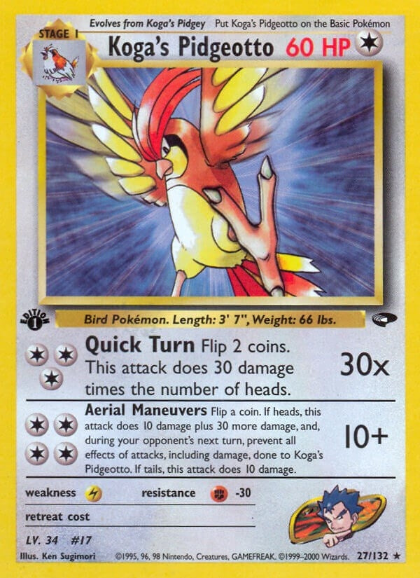 Kogas Pidgeotto (027/132) [G2]