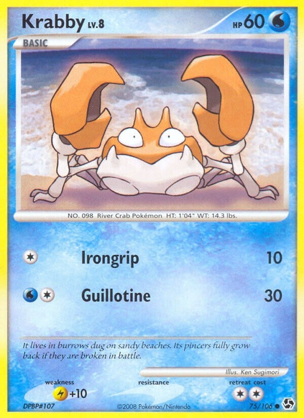 Krabby (75/106) [GE]