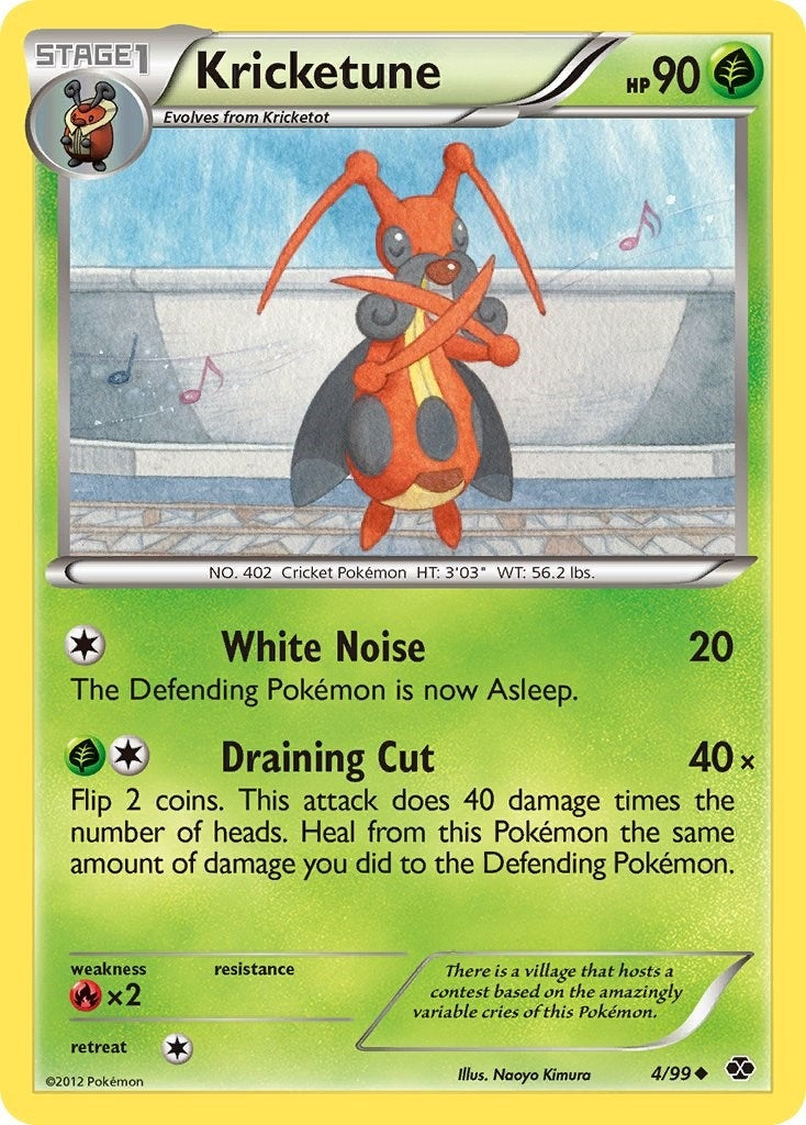 Kricketune (4/99) [NXD]