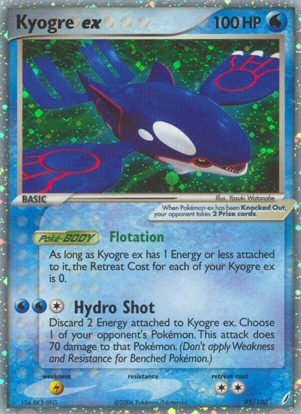 Kyogre ex (95/100) [CG]