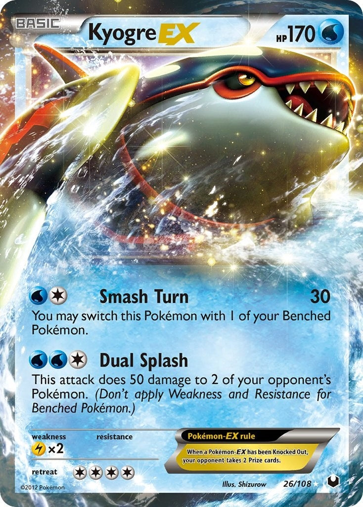 Kyogre EX (26/108) [DEX]
