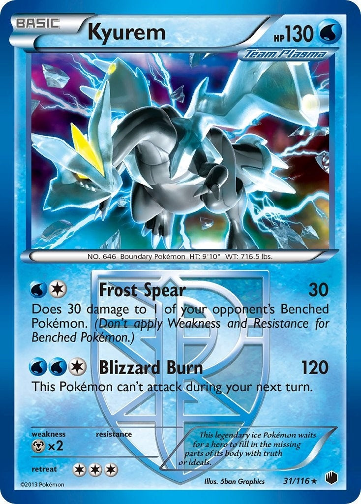 Kyurem Team Plasma (31/116) [PLF]