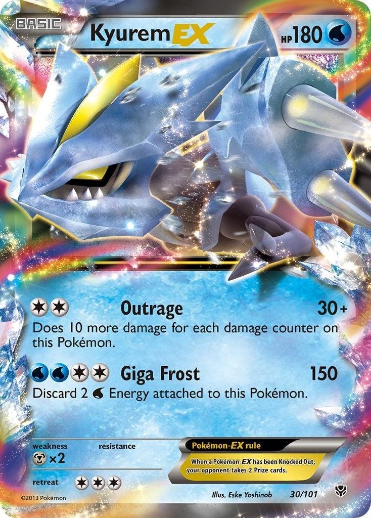 Kyurem EX (30/101) [PLB]