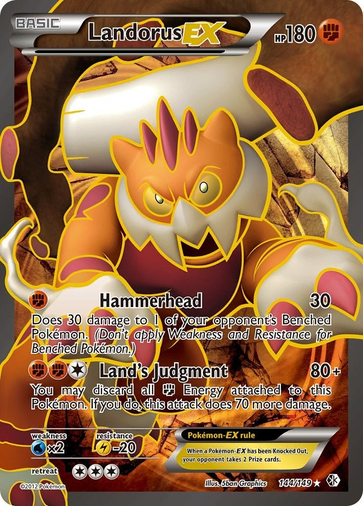 Landorus EX 144 Full Art (144/149) [BCR]