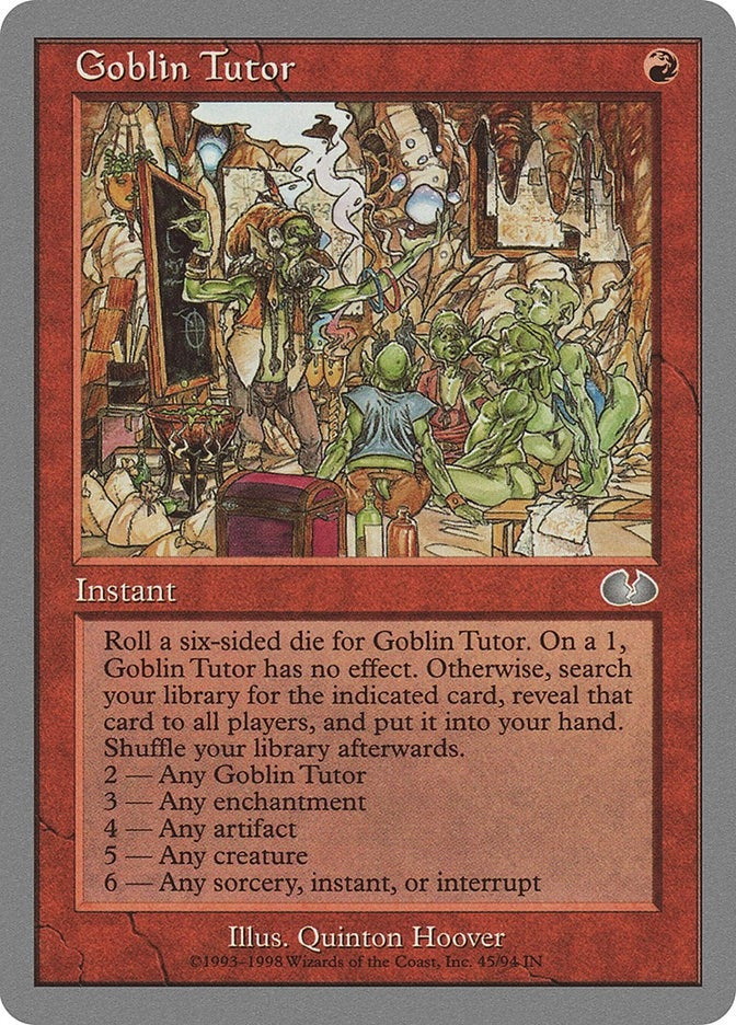 Goblin Tutor (45) [UGL]