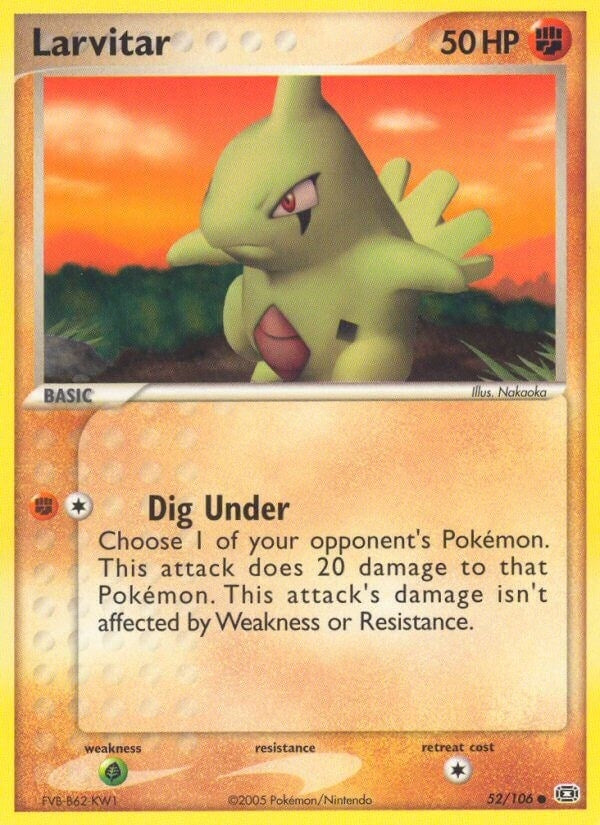 Larvitar (52/106) [EM]