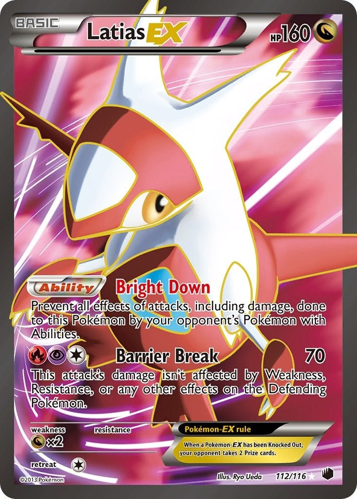 Latias EX 112 Full Art (112/116) [PLF]
