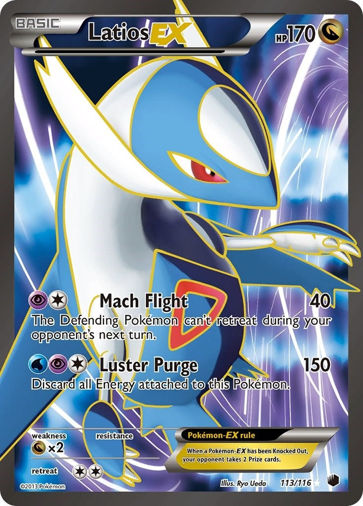 Latios EX 113 Full Art (113/116) [PLF]