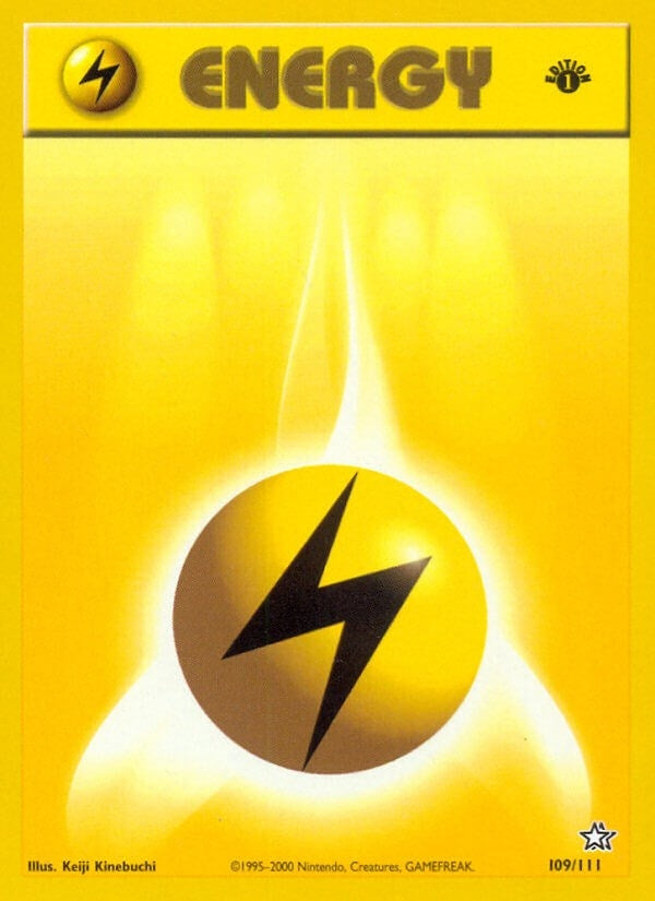 Lightning Energy (109/111) (Neo Genesis)