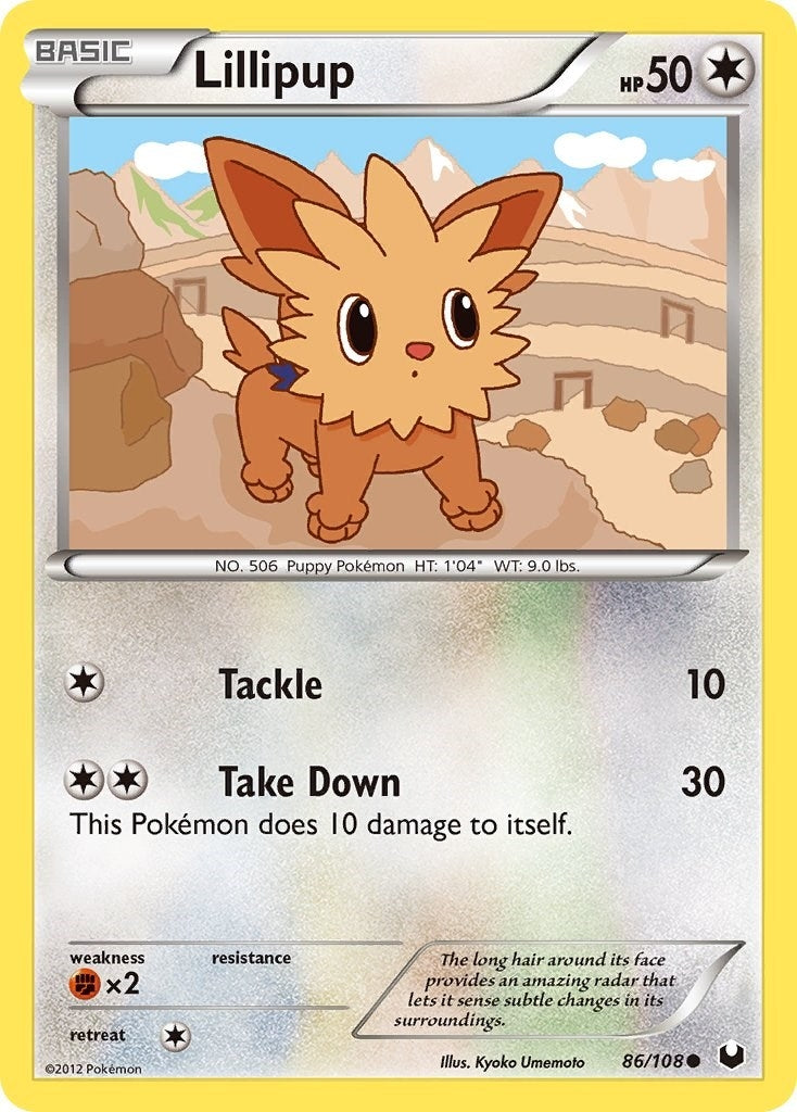 Lillipup (86/108) [DEX]