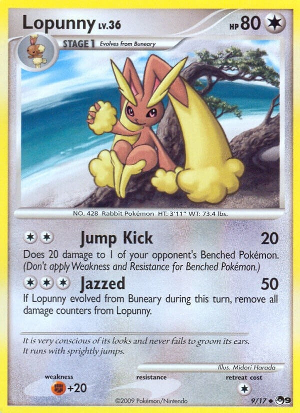 Lopunny (009/017) (POP Series 9)