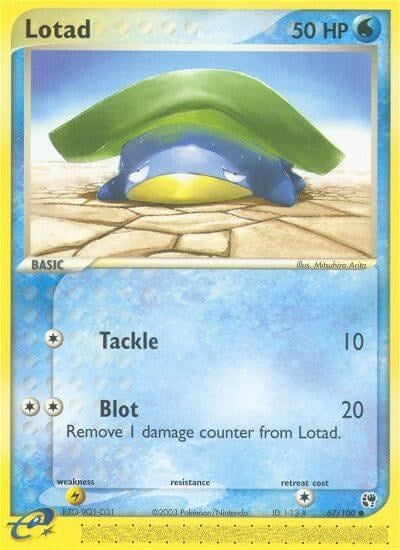 Lotad (67/100) (Sandstorm)