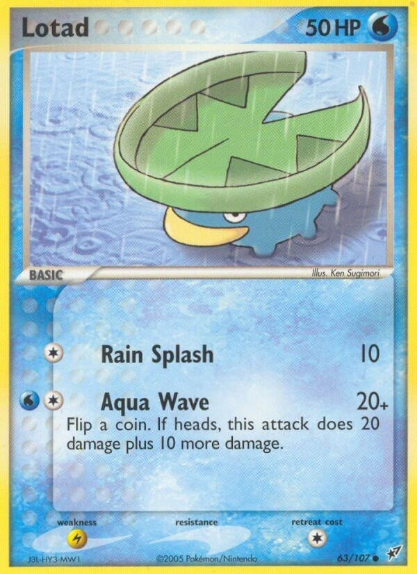 Lotad 063 107 (63/107) [DX]