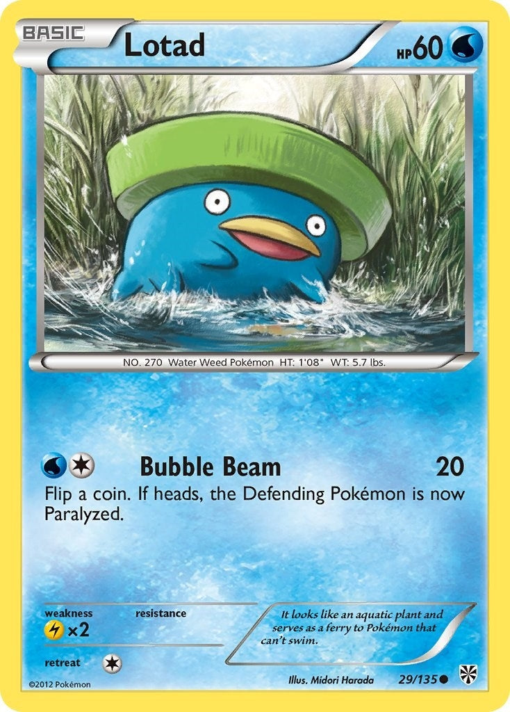 Lotad (29/135) [PLS]