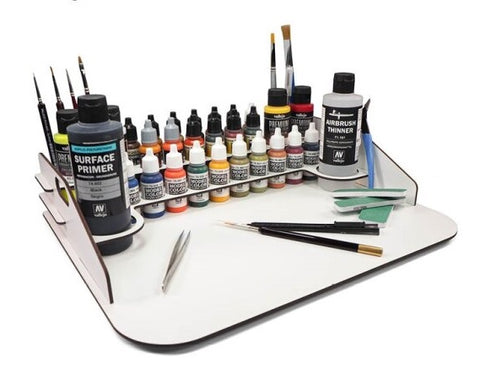 Paint Display and Work Station 40 x 30 cm