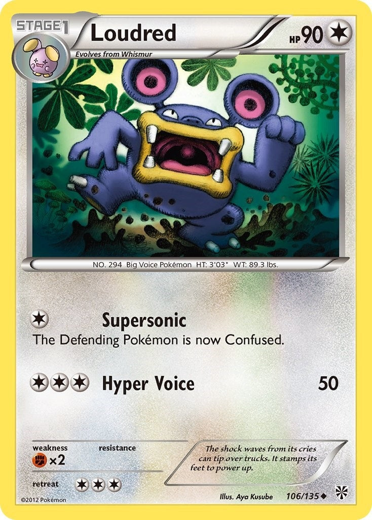 Loudred (106/135) [PLS]