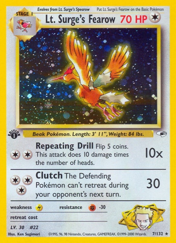 Lt Surges Fearow (007/132) [G1]